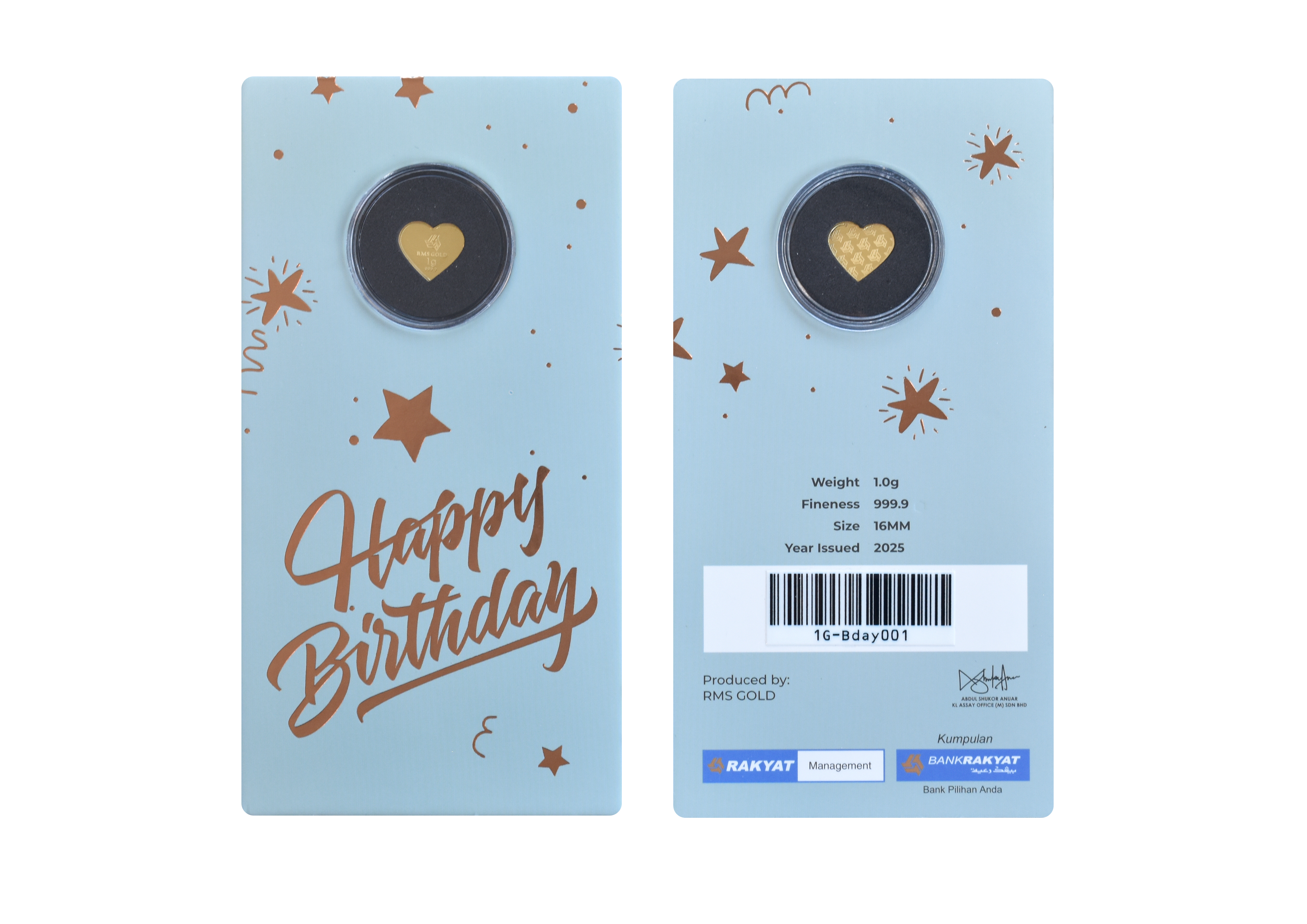 Gold Bar Design