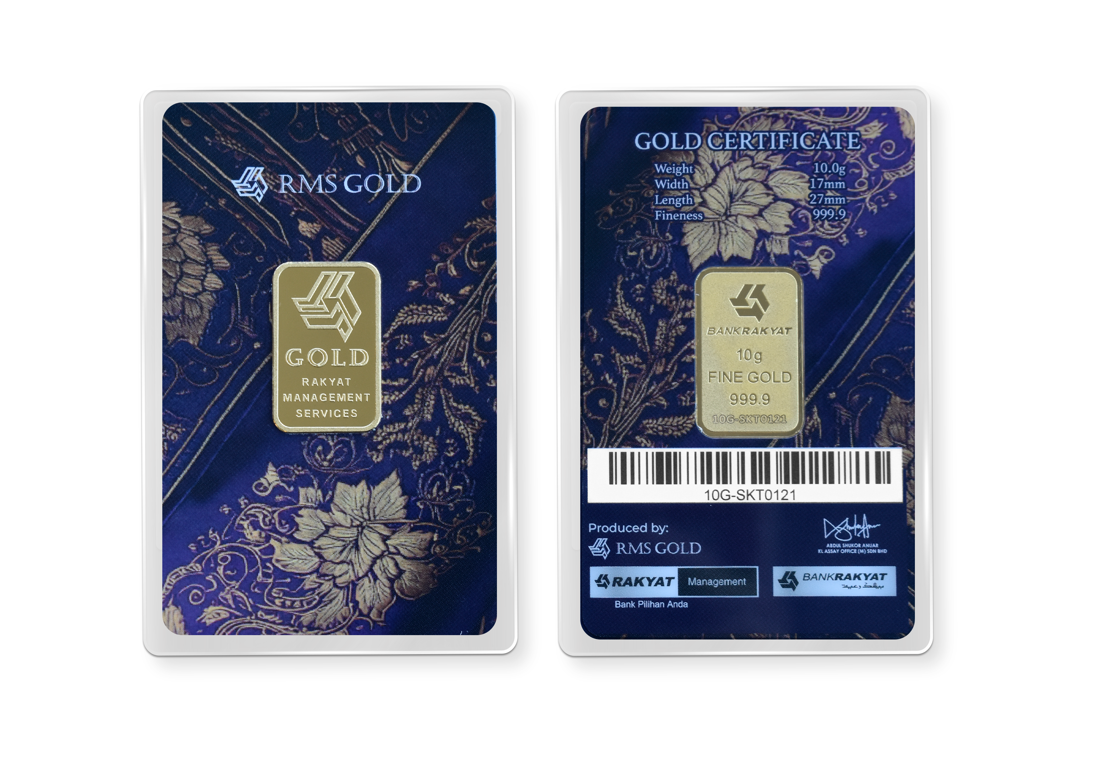 Gold Bar Design