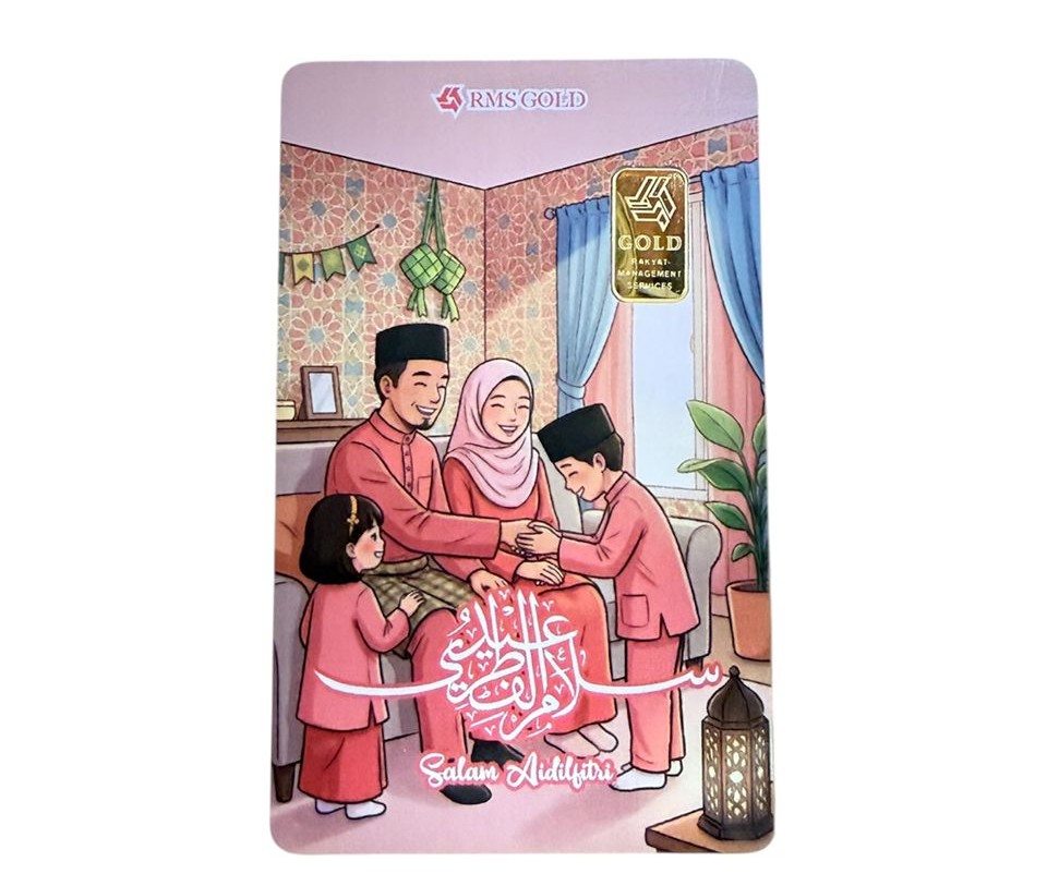 KOLEKSI RAYA | 999.9 GOLD WAFER (0.50G)