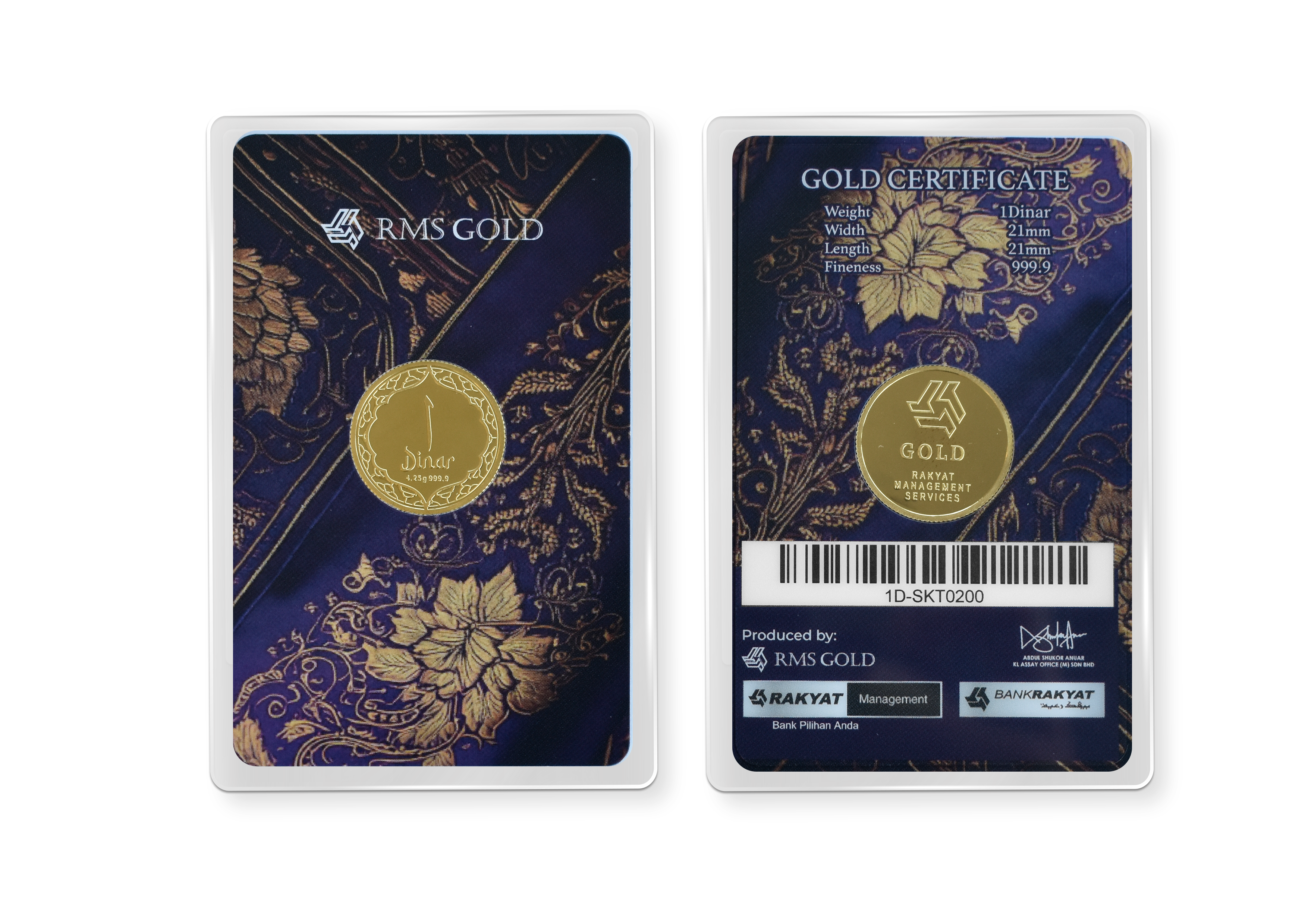 Gold Bar Design