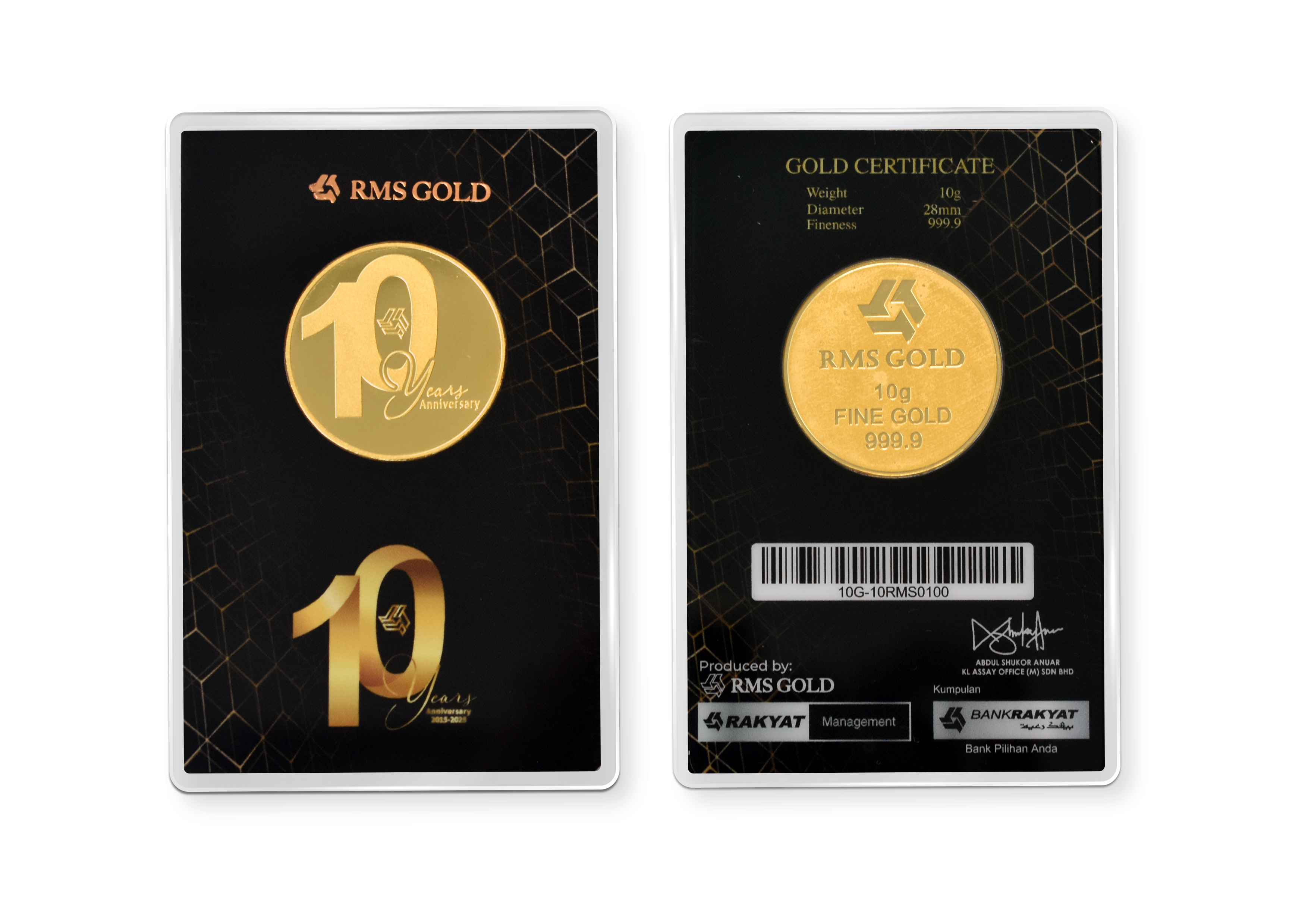 Gold Bar Design