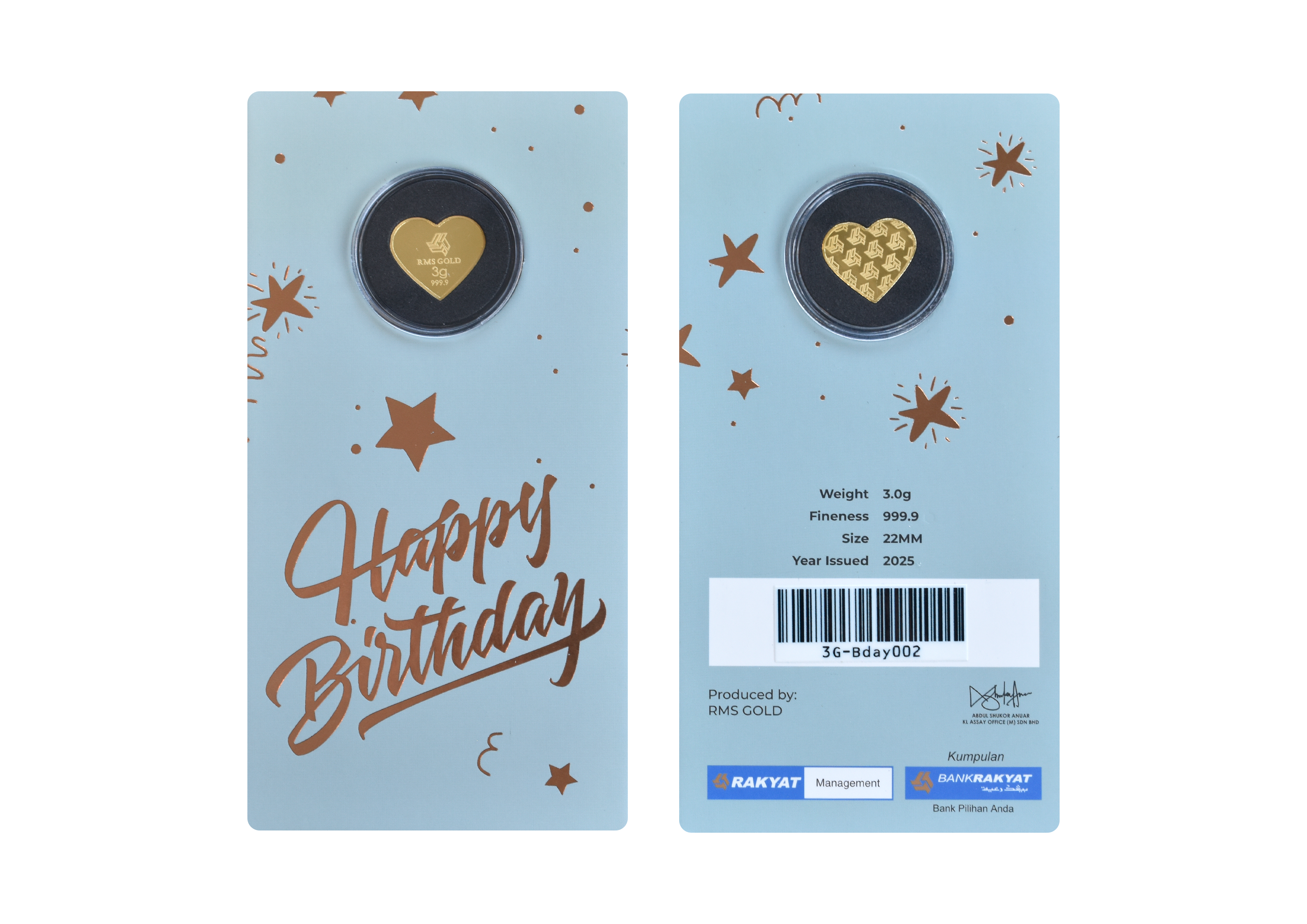 Gold Bar Design