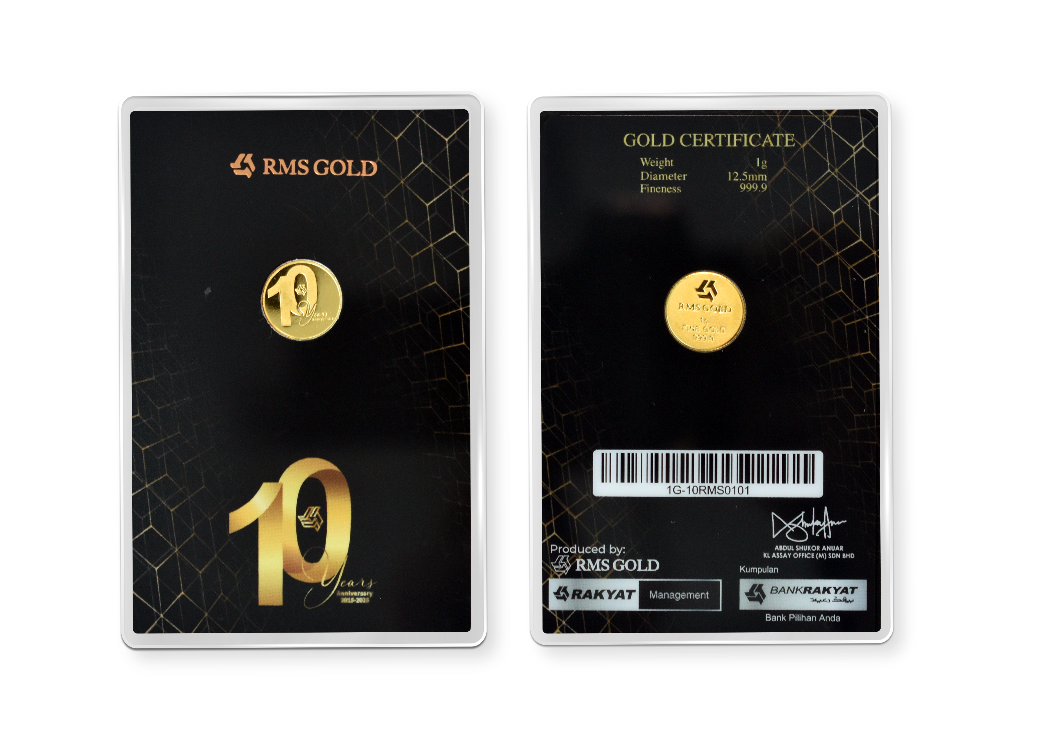 Gold Bar Design