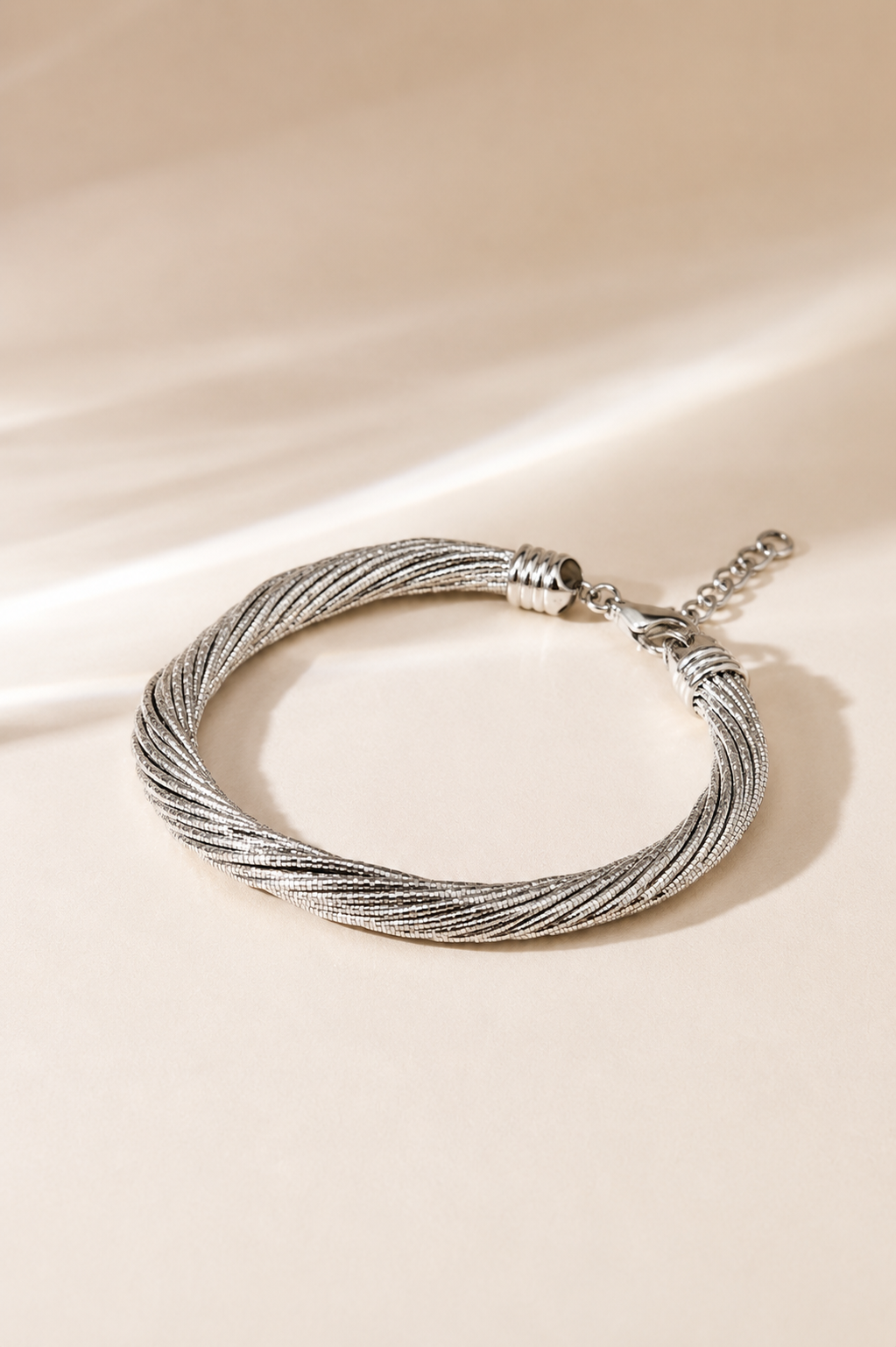 VELORA ITALIA CHROME OBESE BANGLE