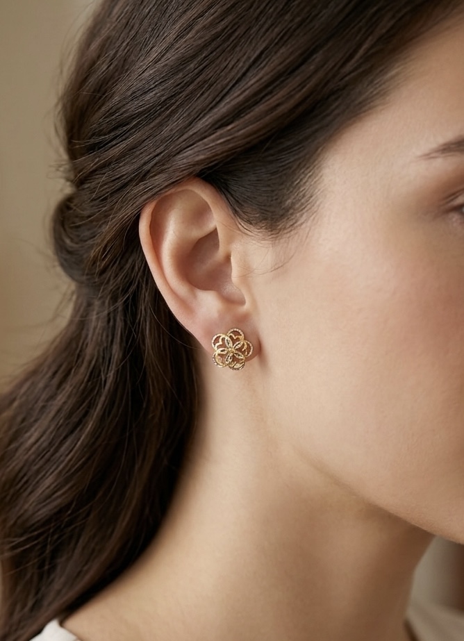 BUNGA BATIK STM EARRING
