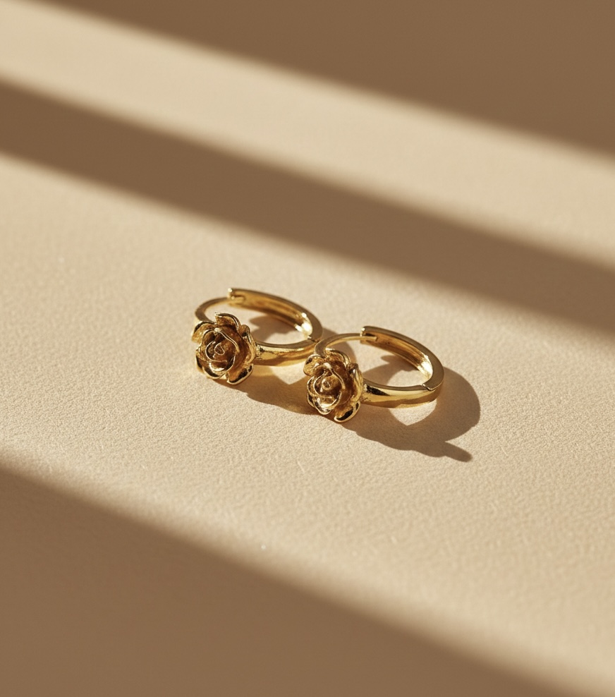 ROSE CHAMBER EARRING