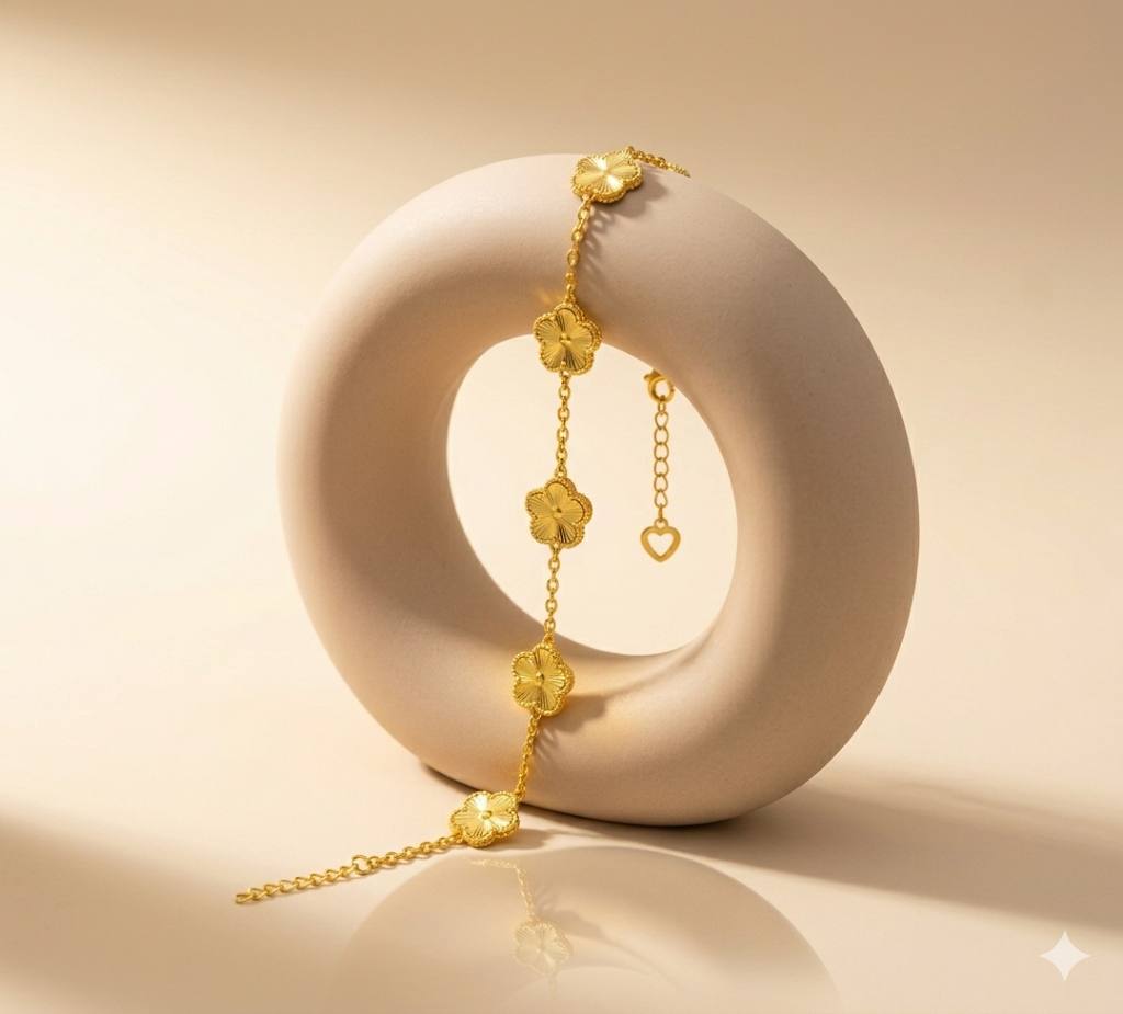 FLOWER 5 PETAL BRACELET