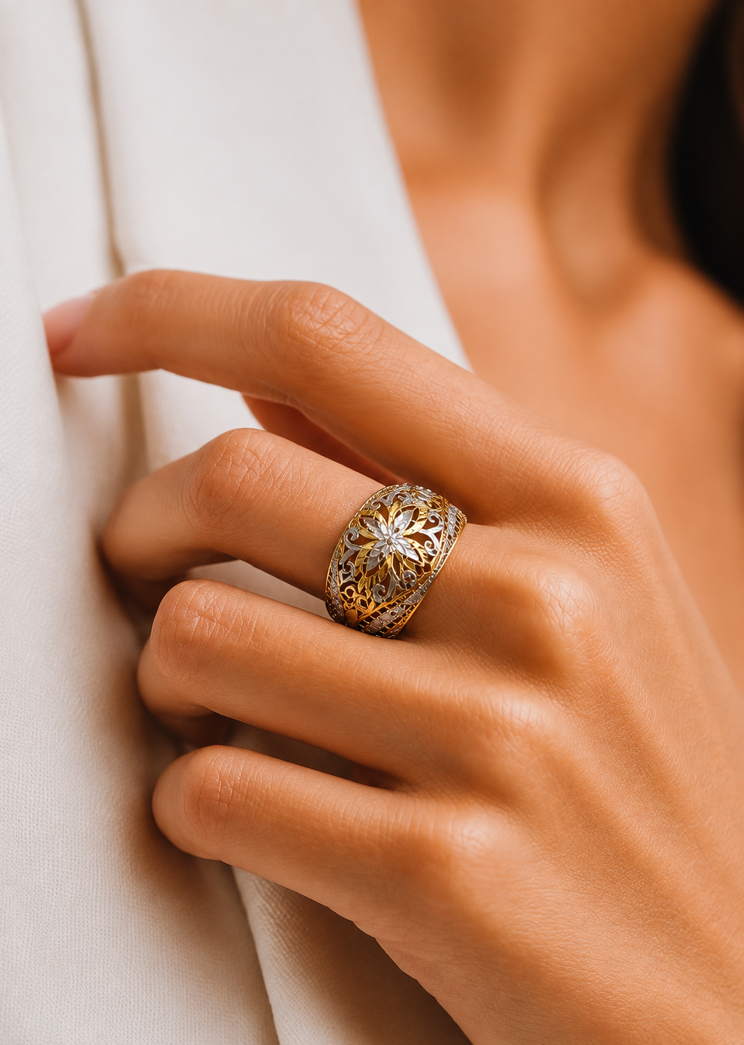 PAHAT BUNGA CLASSIC RING