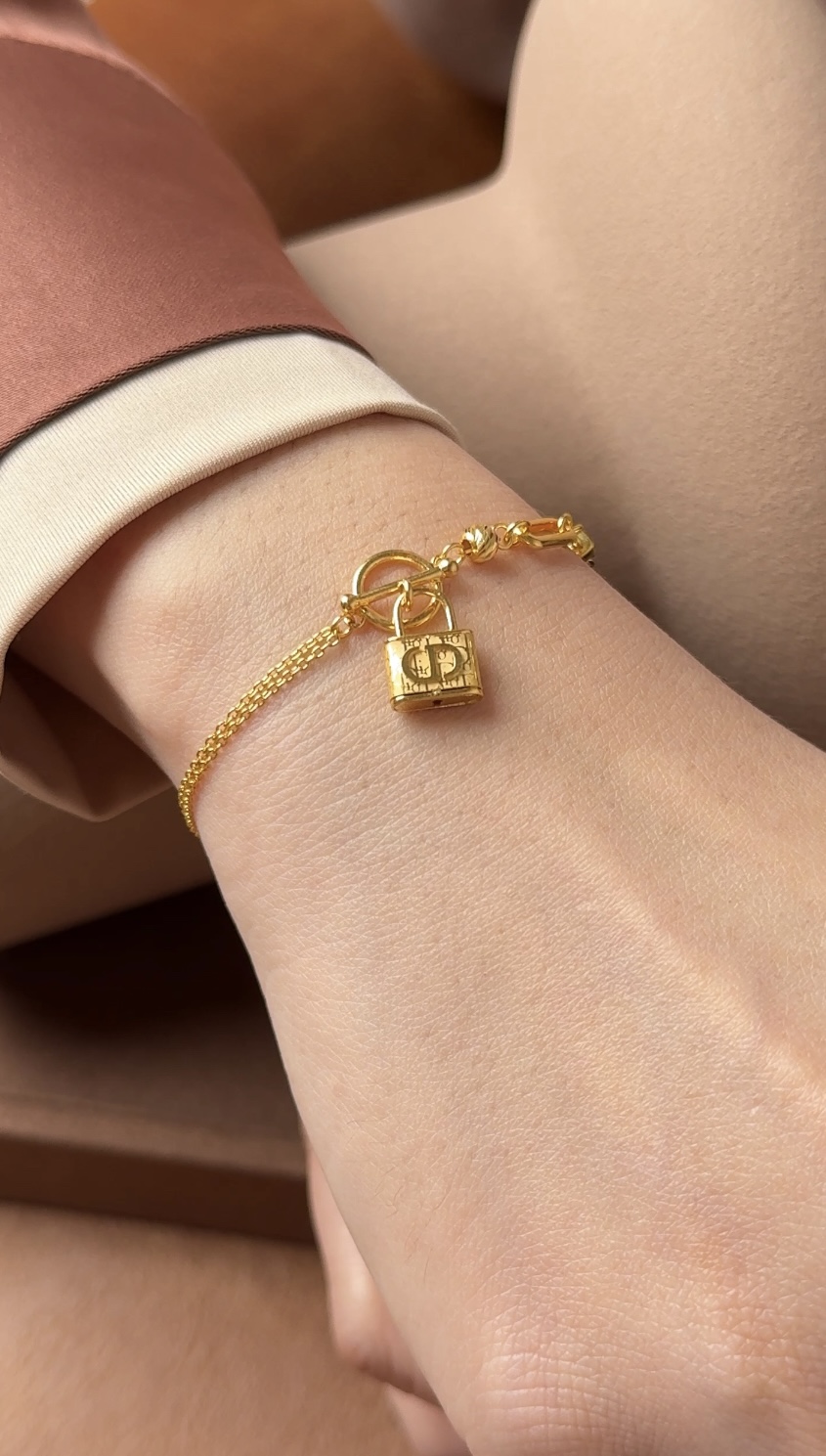 DIOR PADLOCK BRACELET