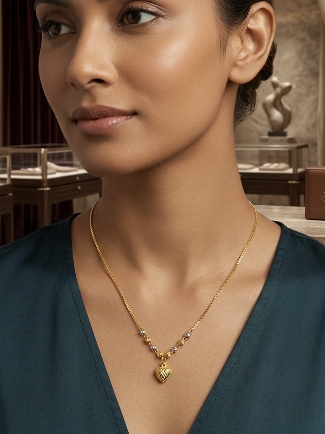 PAHAT BOBA LOVE 2C NECKLACE