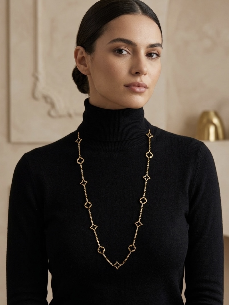 MONOGRAM VL NECKLACE