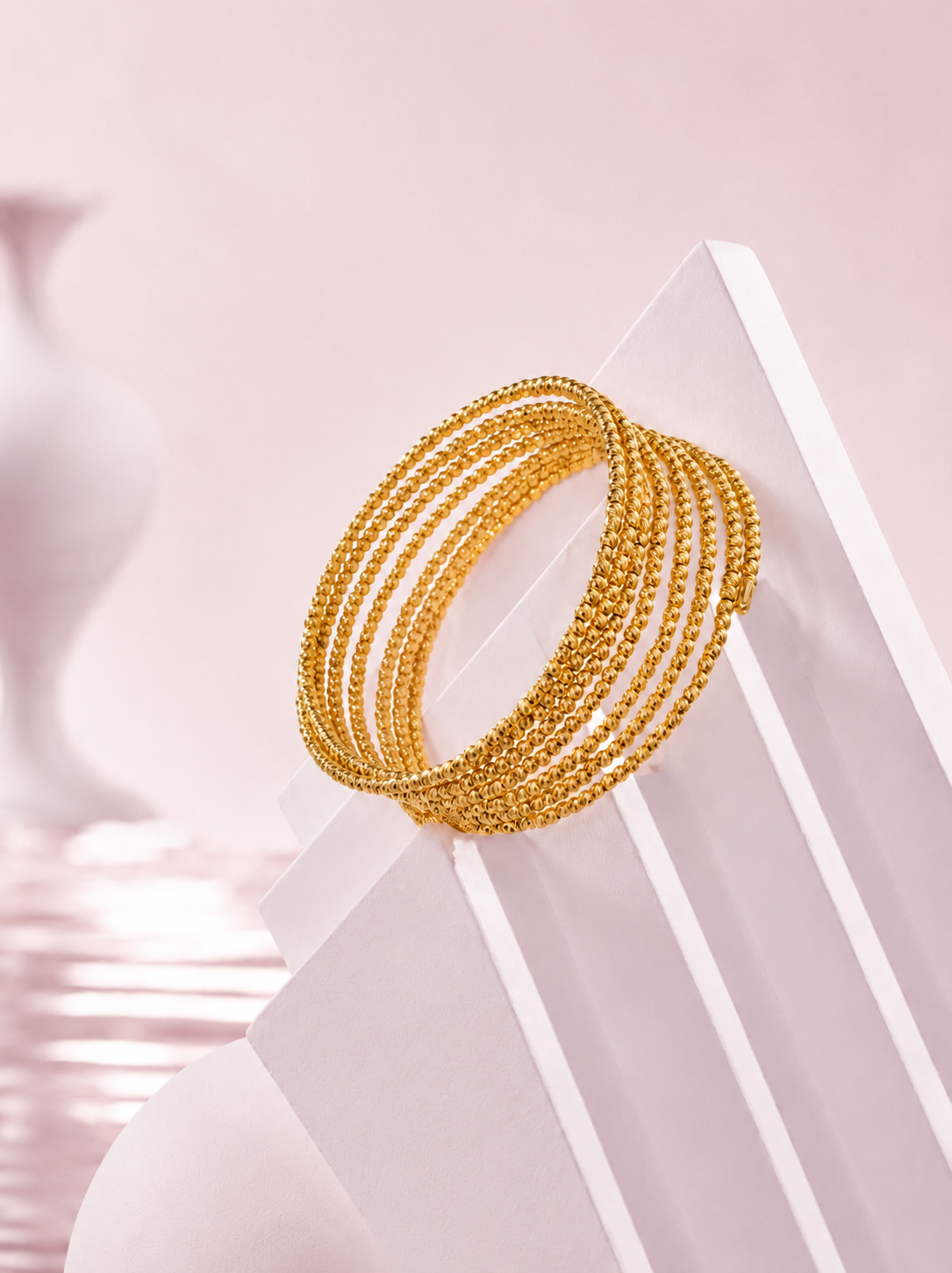 BEADS LAYER BANGLE