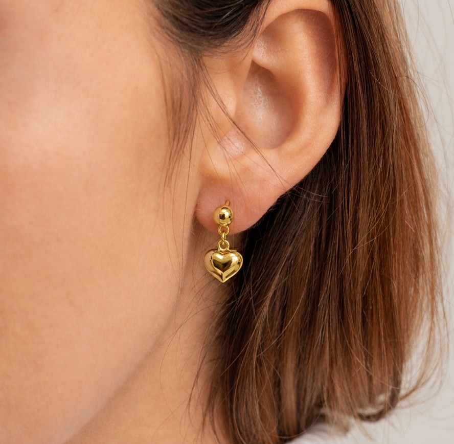 LOVE DROP EAR RING